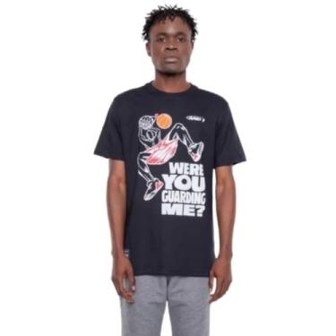 Imagem de Camiseta AND1 Basquete Masculina Dunk Preta - And 1, Preto, M, Masculi