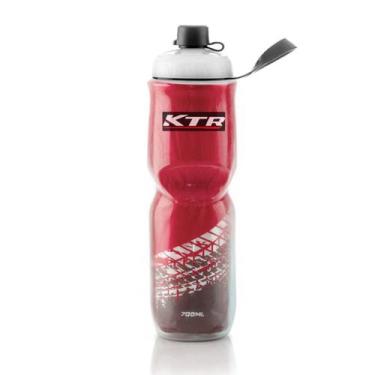 Imagem de Garrafa Squeeze Termica Rastro 700ml Vermelho Bico C/ Tampa - KTR