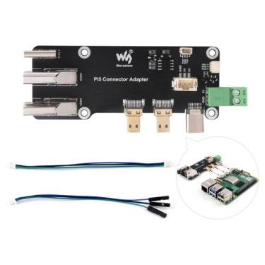Imagem de Adaptador Waveshare Micro HDMI para HDMI para Raspberry Pi 5/4B