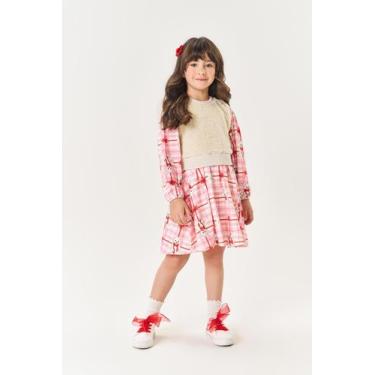 Imagem de Vestido Infantil Menina Com Colete- Cinti, 4