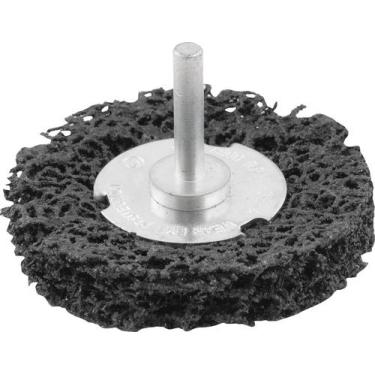 Imagem de Esponja abrasiva 75mm haste 1/4" preta - Vonder