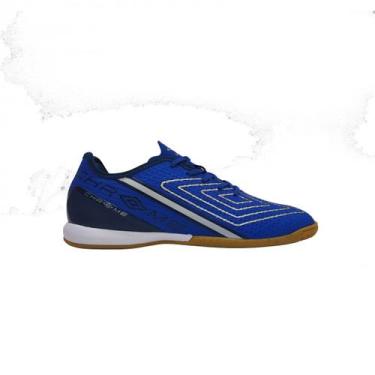 Imagem de Tênis Leve Futsal Chrome Masculino Umbro 1169056, Azul, 42