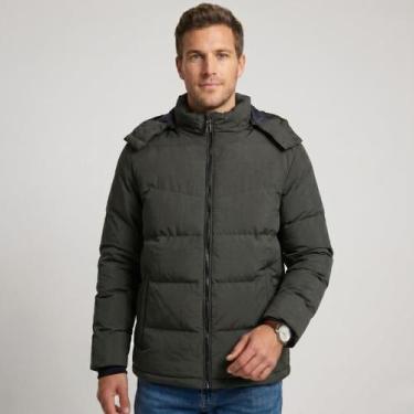 Imagem de Jaqueta Puffer Acolchoada Masculina Forrada Com Capuz - PONTO SUL, Ver