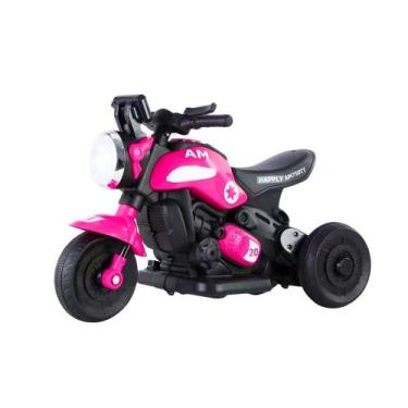 Imagem de Mini Moto Elétrica Infantil Motinha Triciclo com Luz e Som Recarregáve