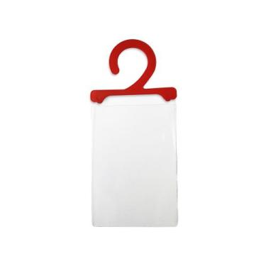 Imagem de Porta Crachá Tag Veicular Unidade - Fixpel, Vermelho, 50