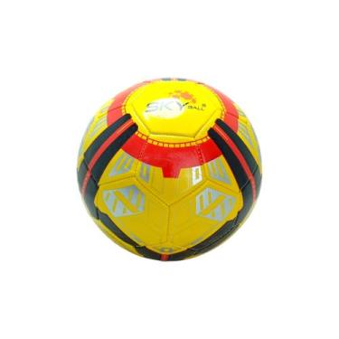 Imagem de Bola de Futebol PVC Costurada nº5 - Belakaza, Amarelo circuito
