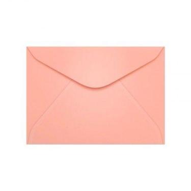 Imagem de Envelope Color Plus Rosa Claro 114x162mm blister com 10 unidades - Scr
