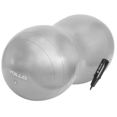 Imagem de Bola Feijão Peanut Ball Para Yoga Pilates Fisioterapia Pélvica 90X45cm