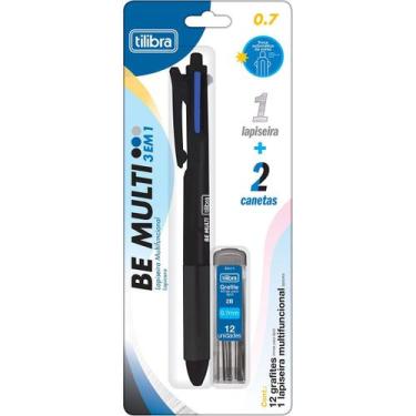 Imagem de Lapiseira 07mm Multi 3 em 1 Blister com 1 unidade Sortido - Tilibra