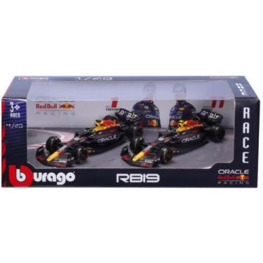 Imagem de Carrinho RED BULL RB19 2023 2 PACK Escala 1:43 - Bburago