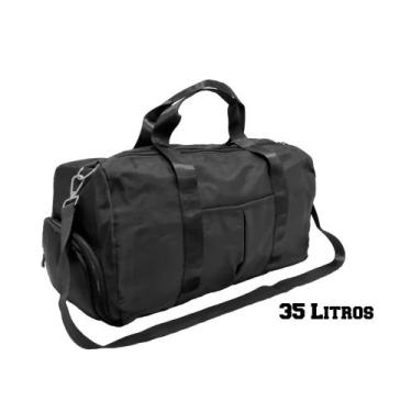 Imagem de Bolsa De Viagem Sacola De Viagem Grande Tira Colo - Joyway, Preto