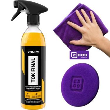 Imagem de Kit Cera Carnauba Tok Final Vonixx 500ml + Toalha e Esponja - Vintexx/