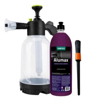 Imagem de Kit Snow Foam 2l + Alumaxx Vonixx 1,5l + Pincel - JS