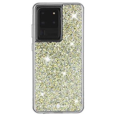 Imagem de Case-Mate - Twinkle – Capa para Samsung Galaxy S20 Ultra – Compatível com 5G – Fita refletiva iridescente com glitter – 17,5 cm – Stardust