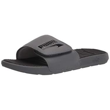 Imagem de PUMA Men's 38078804 Slide Sandal, Castlerock Black, 8