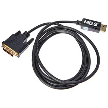Imagem de MD9 Cabo Displayport para DVI-D de 1,80 metros - Alta Definição - Imagem - Vídeo - Áudio - Conexão Multimidia - Pinagem 24+1
