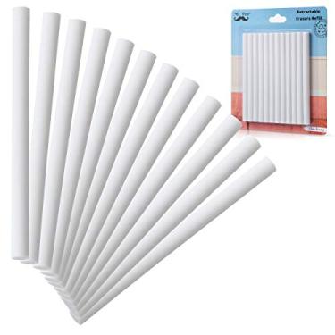 Imagem de Mr. Pen- Refil de borracha, borrachas, pacote com 12, refil de caneta apagadora, caneta apagadora, borrachas de lápis, borrachas para crianças, refil de borracha clique, borrachas para escola, lápis apagador, apagador de arte, borracha mecânica