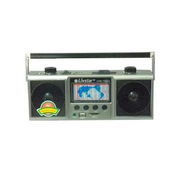 Imagem de Rádio Fm/Am/Sw1-9/Usb/Sd Livstar Cnn-752U 11 Bandas Vintage