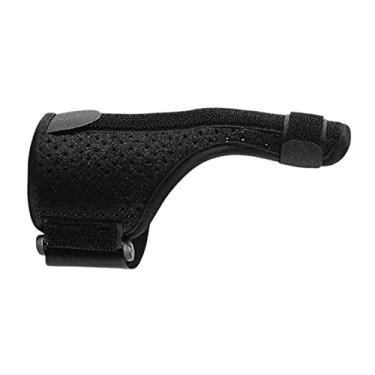 Imagem de Tala de polegar com auxílio de suporte de polegar Ferramenta de suporte de polegar respirável envoltório de entorse de mão para proteção de