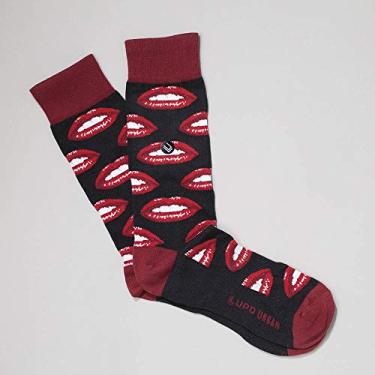 Imagem de Meia Lupo Urban (Adulto) Tamanho: G | Cor: Preta | Calçados: 39 a 43