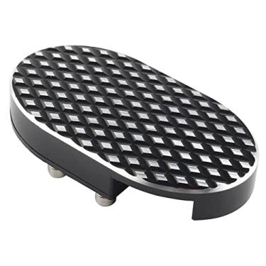 Imagem de FINMOKAL 1X Peg Pegs Rest Brake Pedal Cover Pad Para Harley Wide Glide Fxdwg Fat Bob Fxdf