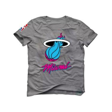 Imagem de Camiseta Basquete Miami Heatt Dwayne Wade King James - Loja Black Mamb
