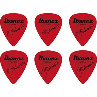 Imagem de Ibanez B1000KL Kiko Loureiro Signature Picks pacote com 6 (B1000KLRD)