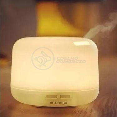 Imagem de Aromatizador Umidificador Eletrônico Luz De Led Rgb 300ml 29