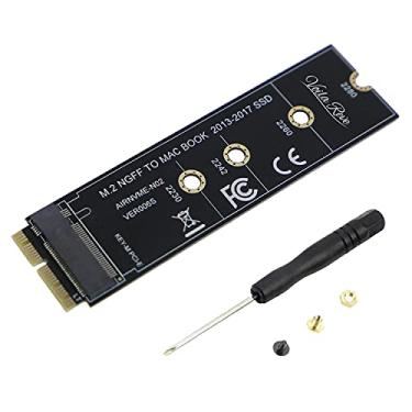 Imagem de Arestech M.2 NVME Adaptador de conversão SSD para MacBook Air Pro Retina Atualizado em meados de 2013-2017, NVME/AHCI SSD Kit Atualizado para A1465 A1466 A1398 A1502 - Tamanho Padrão