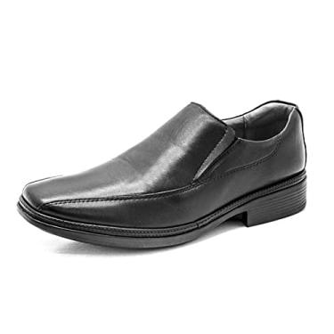 Imagem de Sapato Masculino Social Pierrô levíssimo couro legítimo cor preto Tamanho:39;Gênero:Masculino;Cor:Preto