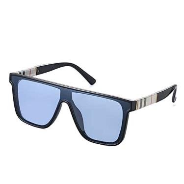 Imagem de Óculos de sol quadrados femininos vintage oversized óculos de sol para homens uma peça Okulary Przeciwsłoneczne, 1, tamanho único