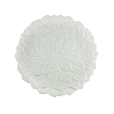Imagem de Sousplat de Porcelana Daisy Branco 33cm - Wolff