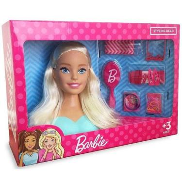 Imagem de Boneca Barbie Busto Pentear Cabelos Pupee 1255