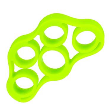 Imagem de Extensor Elástico para Fortalecimento dos Dedos, 4 kg/8.8Lb, Verde, LiveUp