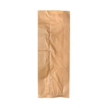 Imagem de Saco papel Kraft para Pão 10kg 21x59x8,5cm 1213 500 unidades