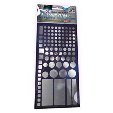 Imagem de LightDims Silver Edition - Capas de LED com regulação de luz/folhas de escurecimento de luz para eletrônicos, eletrodomésticos e muito mais. Diminui 80-90% da luz, em embalagem de varejo.