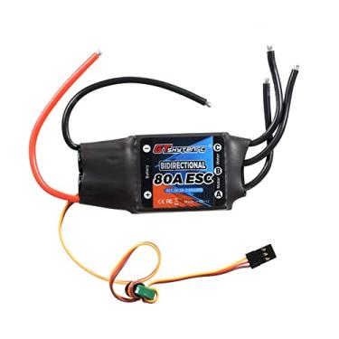 Imagem de Chusui Bidirecional 80A Brushless ESC para carro de controle remoto/barco/navio de controle remoto pneumático hélice subaquática CL
