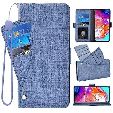 Imagem de Capa carteira de couro com capa flip para Xiaomi para Redmi Note 11 Pro 10 4G 10S 9 9S 8 7 7S 9A 9C 8A 7A 6 5 Plus 4 4X Stand Phone Cases, azul, para Redmi 5 Plus
