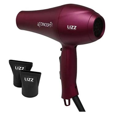 Imagem de Lizz Professional Secador De Cabelo Secador De Cabelo Profissional Concept 2150W-220V St6060A Vinho