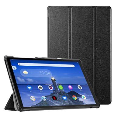 Imagem de CaseBot Capa para tablet Lenovo Tab M10 Plus (2ª geração 2020) TB-X606F/X606X 10,3 polegadas FHD, capa leve e fina com suporte (preto)