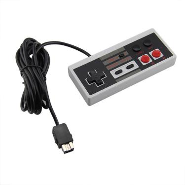 Imagem de Retro Gaming Controller para Wii Game Pad  Gamepad para NES Classic Mini Edition  Turbo Wired  2.7m