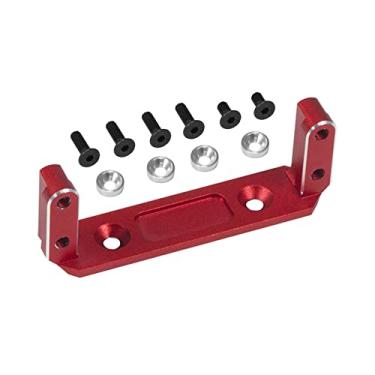 Imagem de Aluminum Alloy Front Portal Axle Sevor Mount Metal Bracket for 1/10 RC Crawler Axial UTB10 Upgrades SCX10 III Vanquish F9 SOA 4WD Cheater Rigs Accessories (Red)