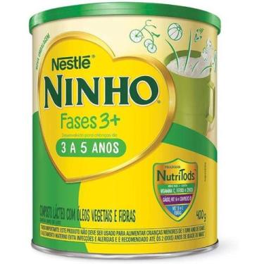 Imagem de Fórmula Infantil Nestlé Ninho Fases 3+ Lata 400G - Nestle