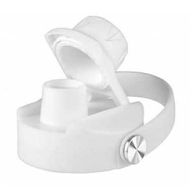 Imagem de Tampa para Hydroflask de boca larga 946/1183/1892 ml, tampa de substituição com alça flexível compatível com garrafa infantil Hydro Flask 355/473/591 ml, sem BPA, acessórios de tampa para garrafa