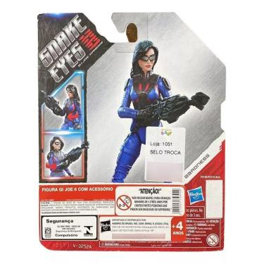 Imagem de Boneca Articulada G.I. Joe Snake Eyes Baronesa Hasbro F0140