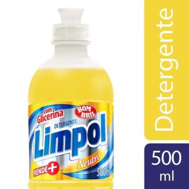 Imagem de Detergente Neutro 500ml Embalagem Com 24 Unidades - Limpol