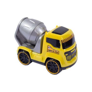 Imagem de Caminhão Truck Betoneira 25 Cm Brinquedo - 126184 - Bs Toys