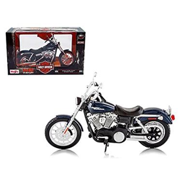 Imagem de Harley-Davidson Maisto 2006 FXDBI Dyna Street Bob motocicleta modelo 1/12