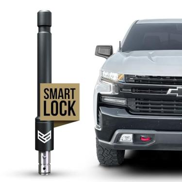 Imagem de RONIN FACTORY Antena de caminhão para acessórios Chevy Silverado e GMC Sierra - Antifurto - Seguro para lavagem de carros - Antena de substituição curta (SmartGuard de 12 cm)