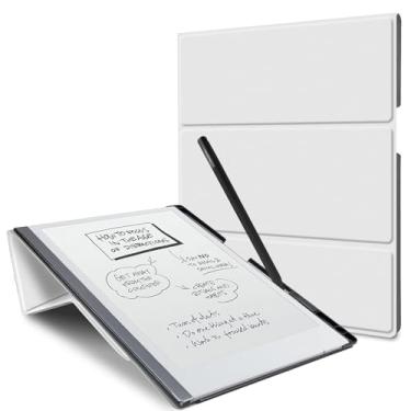 Imagem de Capa para tablet de papel Notáveis 2 de 10,3 polegadas lançado em 2020, capa protetora leve e rígida com suporte de caneta embutido, vem com notáveis 2 pontas de caneta